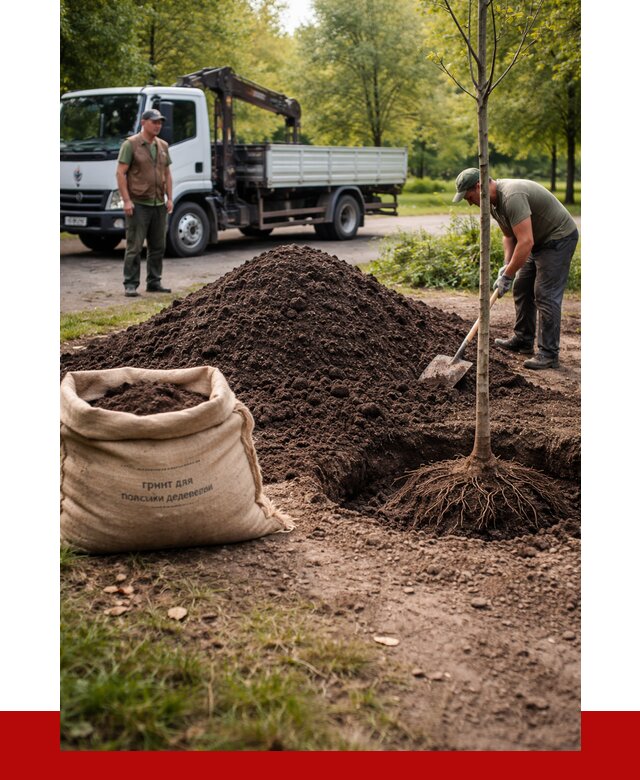 Грунт для посадки деревьев в Братске от 1224 р. | ПРОНЕРУДБрт