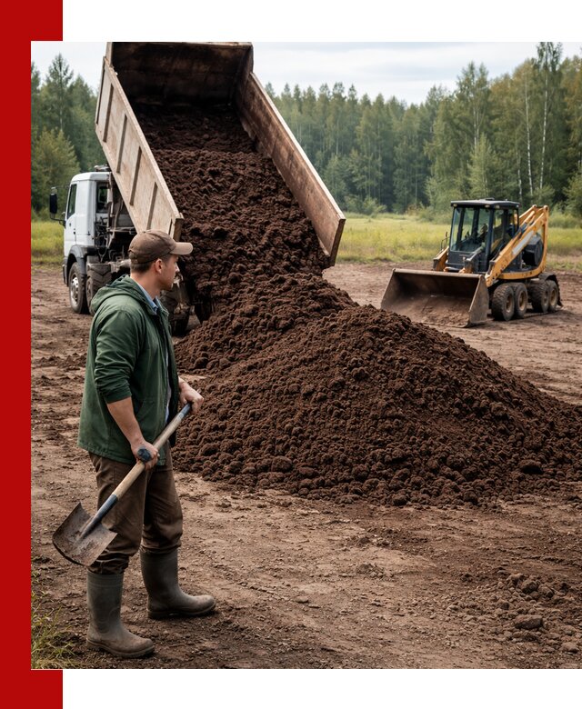 Купить верховой торф с доставкой в Братске для садоводства и растений