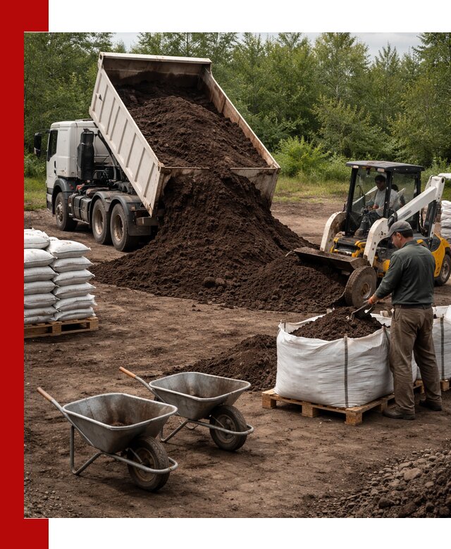 Доставка и продажа торфогрунта в Братске оптом и в розницу