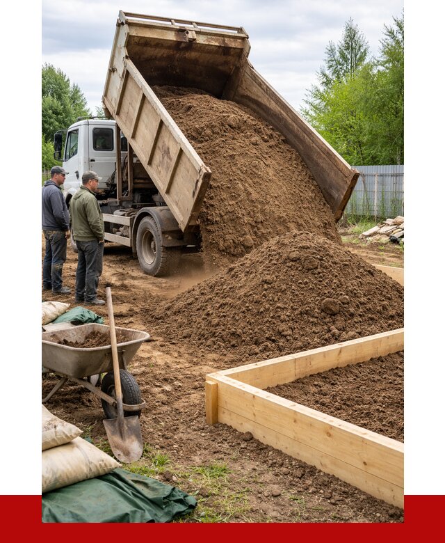 Торфо песчаная смесь в Братске с доставкой от 1888 р. | ПРОНЕРУДБрт