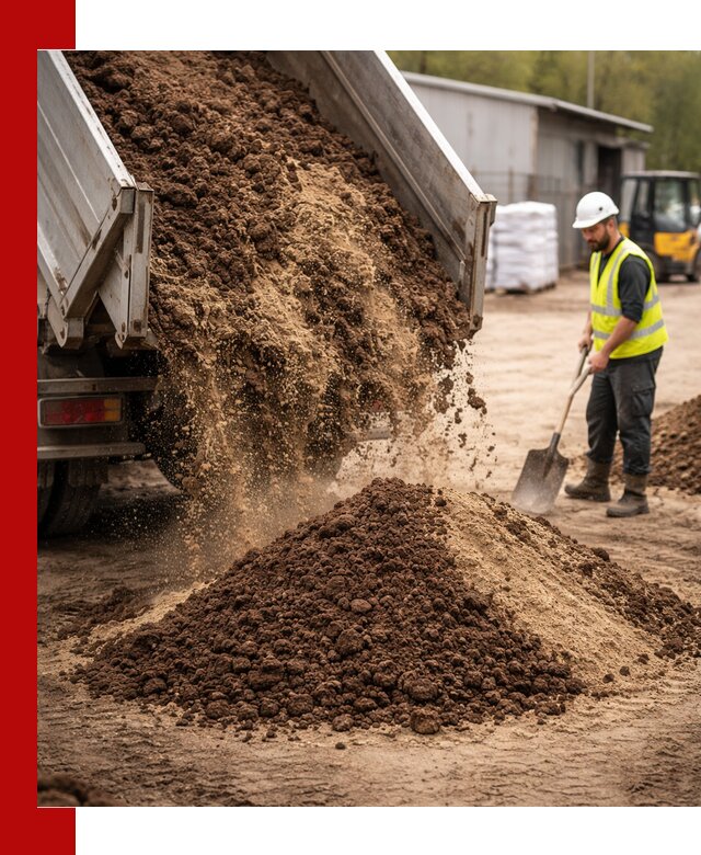 Доставка торфо-песчаной смеси в Братске для строительства и озеленения