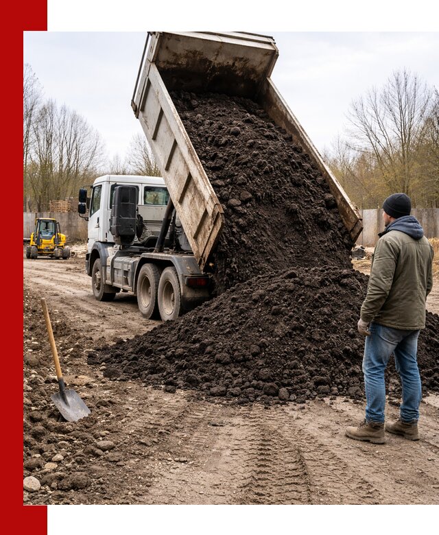 Доставка чернозема навалом в Братске быстро и выгодно