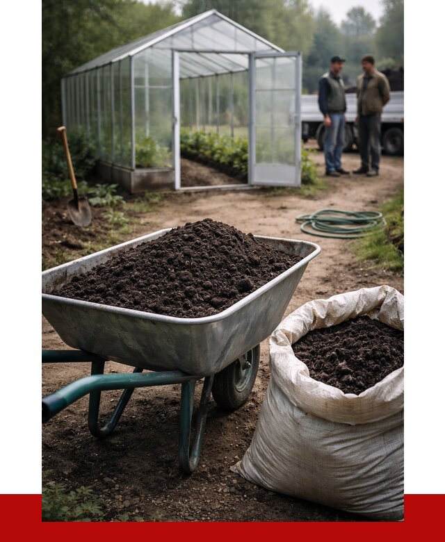 Чернозем для теплицы в Братске с доставкой от 1531 р. | ПРОНЕРУДБрт