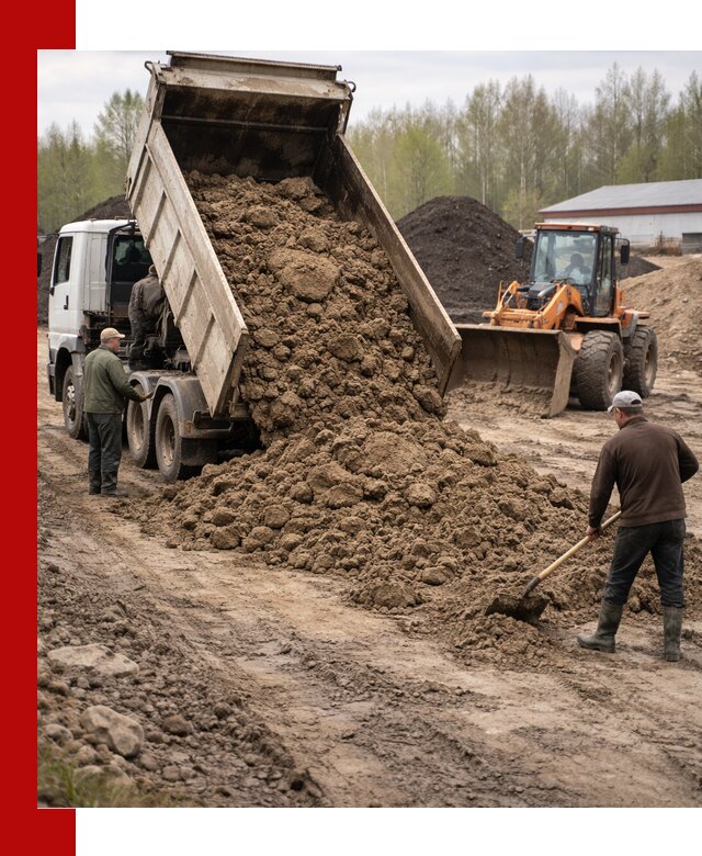 Доставка глин и суглинков в Братске оптом и вкрай