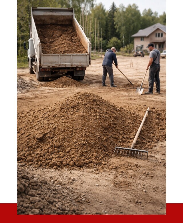 Суглинок для планировки в Братске с доставкой от 4286 р. | ПРОНЕРУДБрт