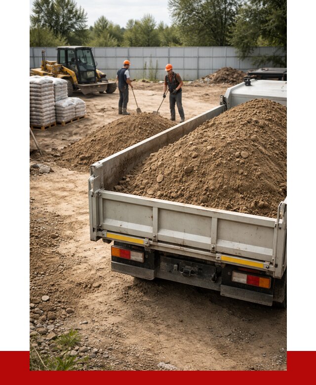 Супесь с доставкой в Братске от 2500 р. за куб | ПРОНЕРУДБрт