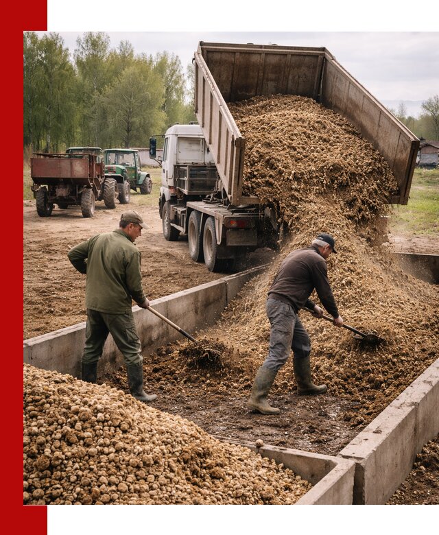 Куриный помет с доставкой в Братске оптом и в розницу