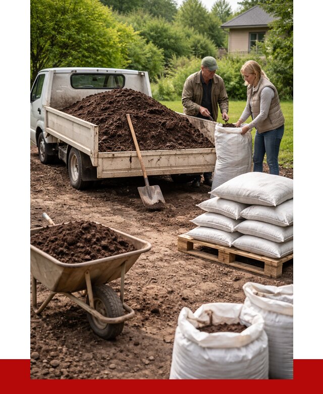 Перегной в мешках с доставкой в Братске от 2245 р. | ПРОНЕРУДБрт