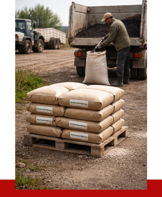 Купить нитроаммофоска в Братске от 4286 р. за куб | ПРОНЕРУДБрт