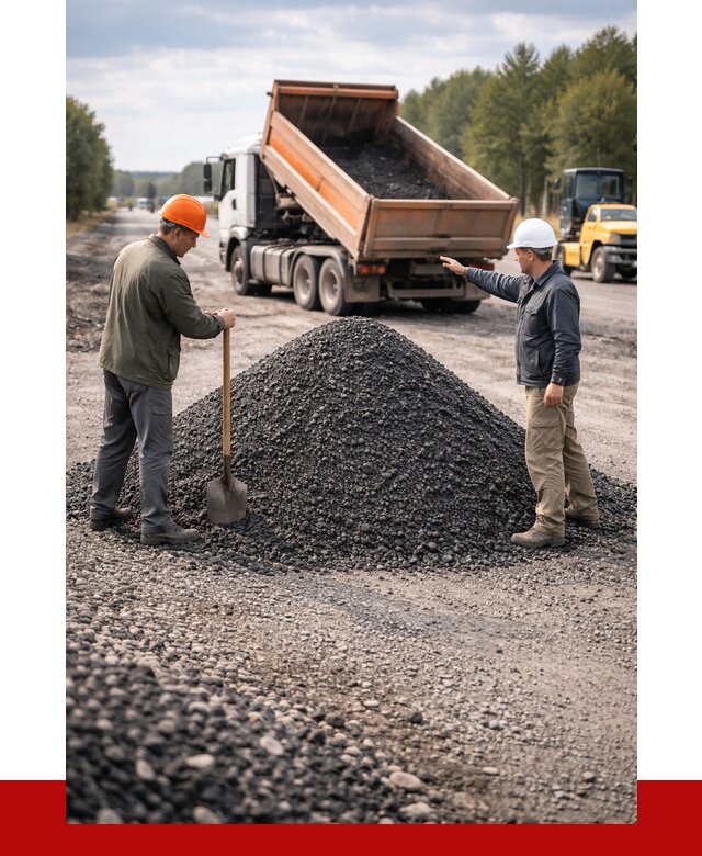 Купить асфальтовую крошку для дорог в Братске от 4286 р. | ПРОНЕРУДБрт