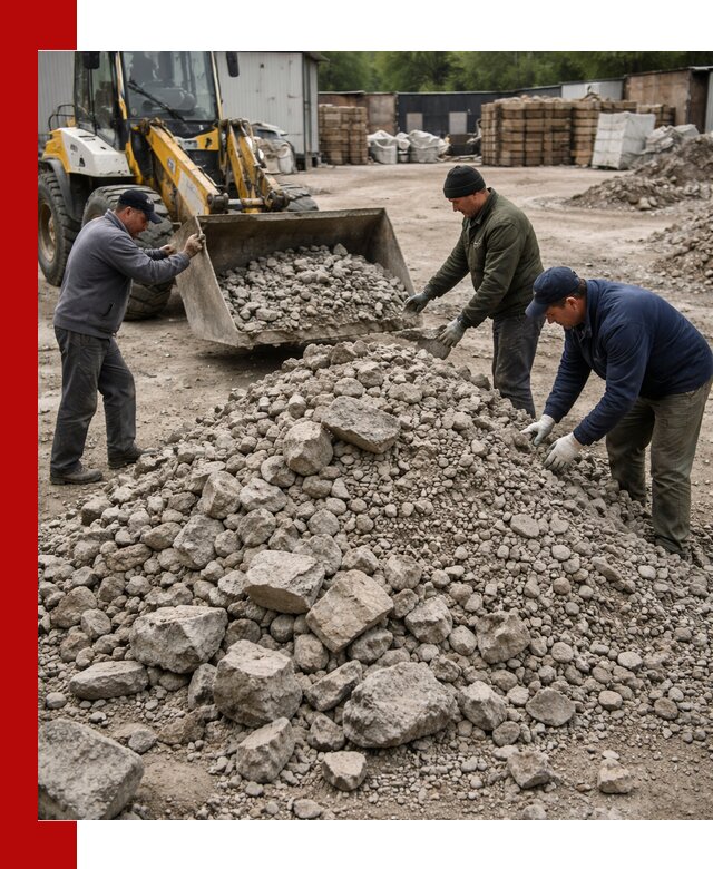 Демонтаж и вывоз бой бетона в Братске