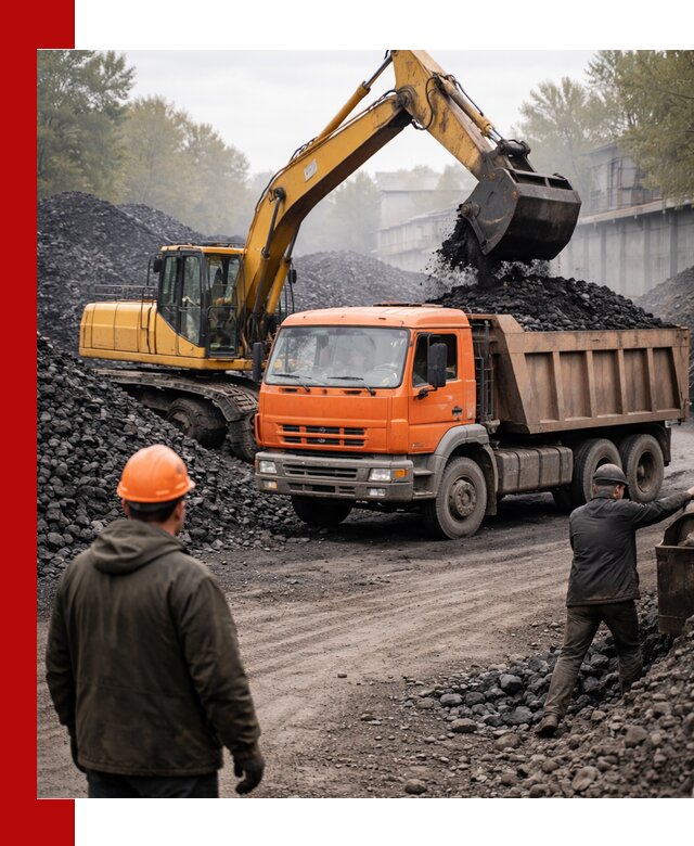 Доставка угля автотранспортом в Братске быстро и выгодно