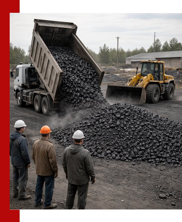 Доставка угля антрацита в Братске с самосвалами и погрузкой