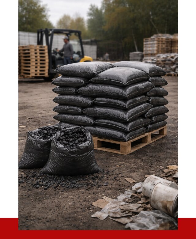 Купить уголь в мешках с доставкой в Братске от 7653 р. | ПРОНЕРУДБрт