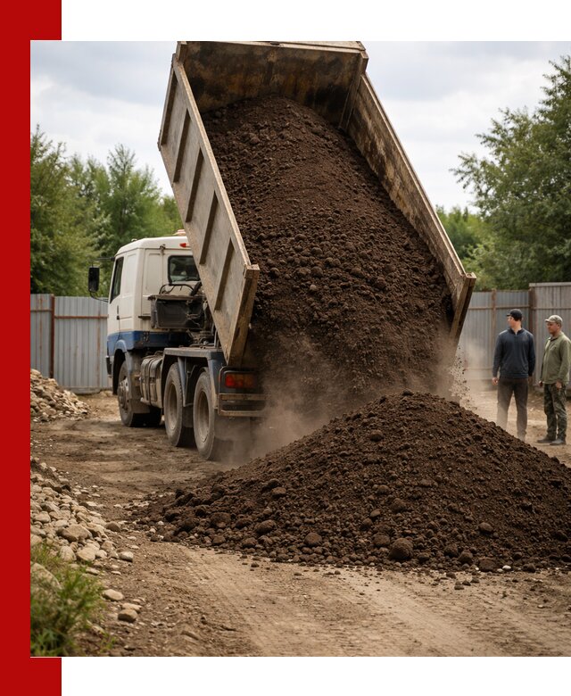 Доставка самосвалом 10 кубов в Братске быстро и надёжно