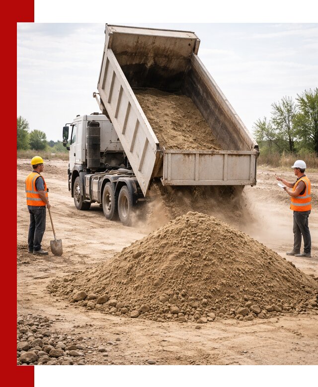 Доставка самосвалом 15 кубов в Братске за город и по городу