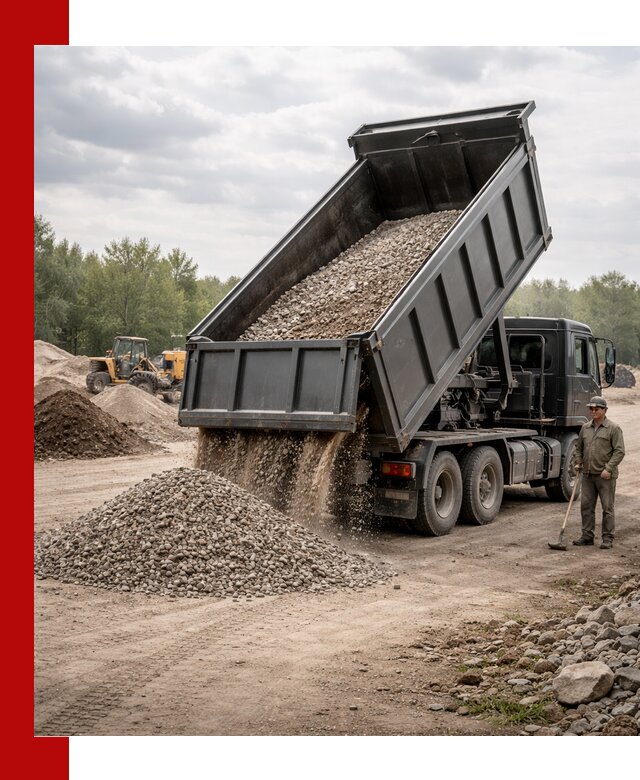 Доставка самосвалом 30 м3 по выгодным ценам в Братске