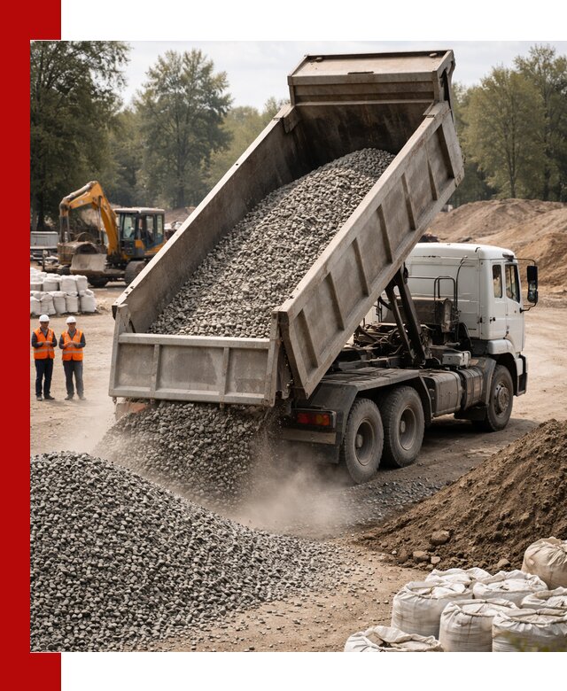 Аренда самосвала в Братске для доставки сыпучих и нерудных материалов