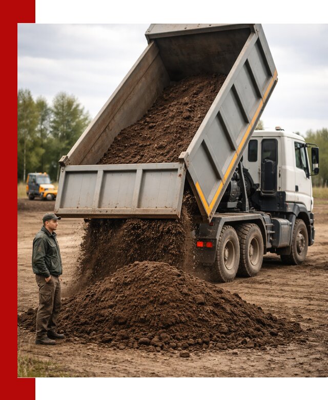 Аренда самосвала с водителем в Братске для сыпучих грузов и навоза