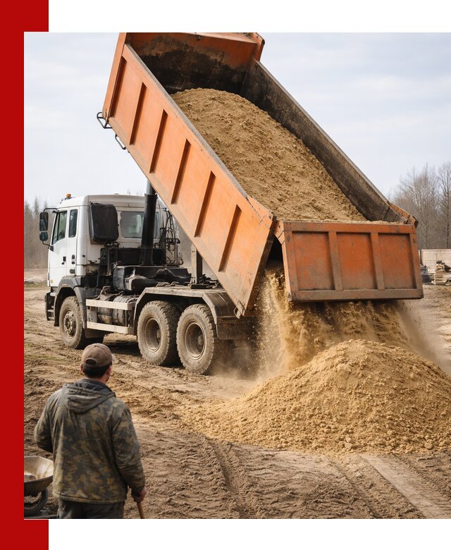 Аренда самосвала 20 тонн для перевозки грузов в Братске
