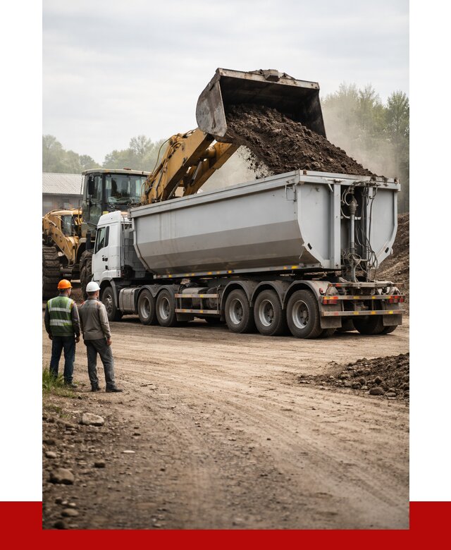Аренда Тонар 40 тонн в Братске от 6633 руб. в сутки | ПРОНЕРУДБрт