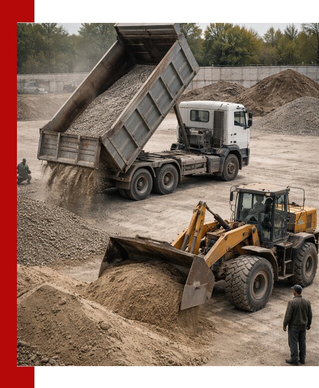 Перевозка сыпучих грузов самосвалами и бортовыми в Братске