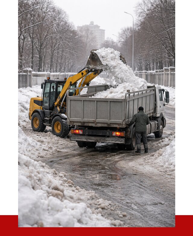 Вывоз снега с погрузкой в Братске от 3571 р. ПРОНЕРУДБрт