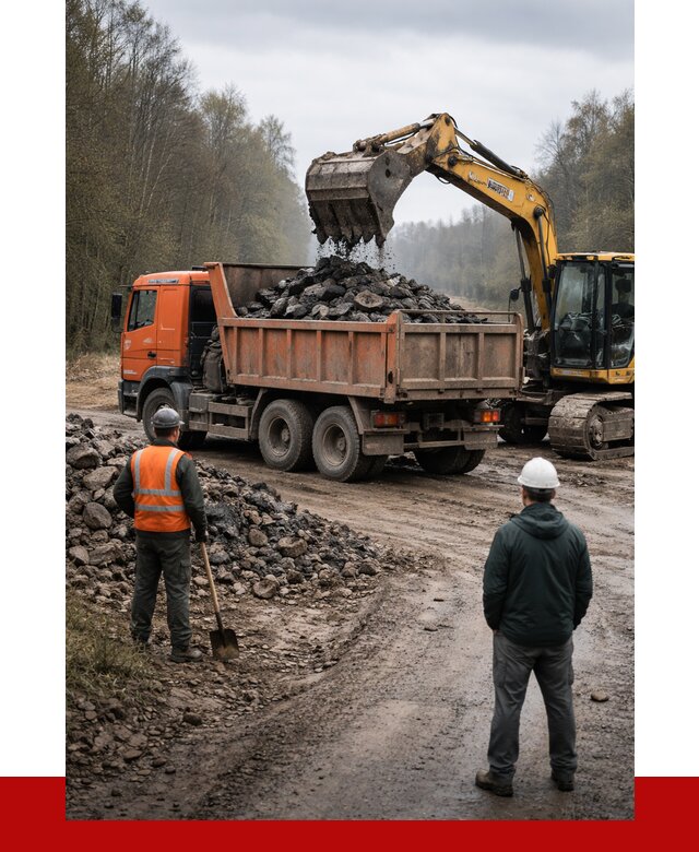 Вывоз асфальта в Братске от 4592 р. самосвалом ПРОНЕРУДБрт