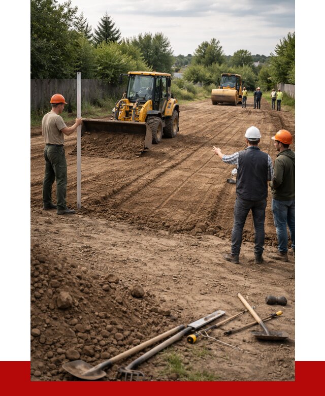 Планировка участка грунтом в Братске от 4592 р ПРОНЕРУДБрт