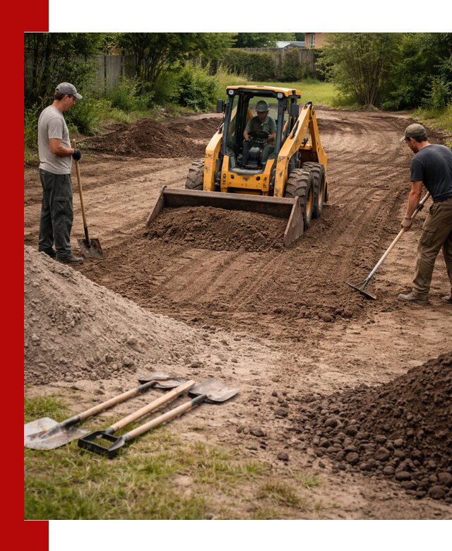Планировка участка грунтом с вывозом и доставкой в Братске